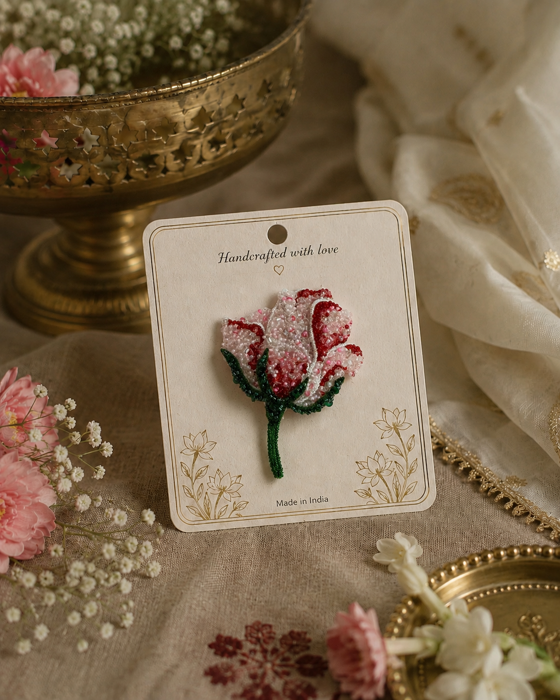 Rose Brooch
