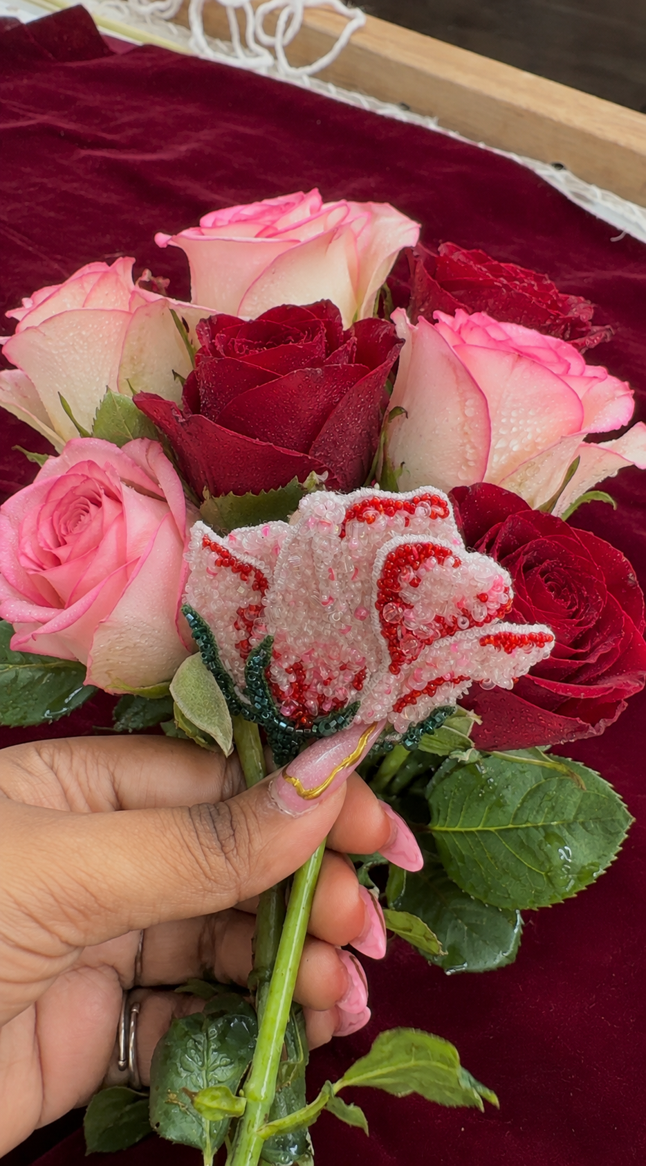 Rose Brooch